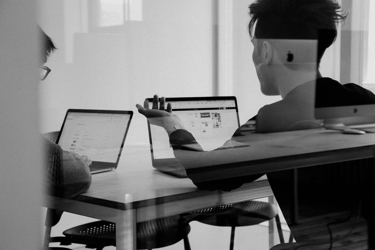 Our digital agency team at work